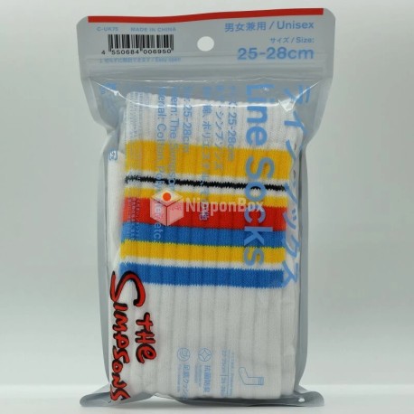 Family Mart Line Socks - The Simpsons - 1