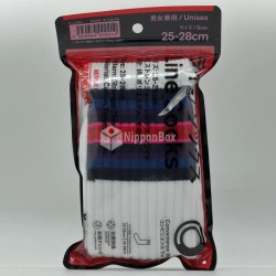 Family Mart Line Socks - NETFLIX White