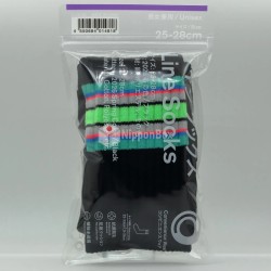 Family Mart Line Socks - Spring Color 2026 Black - 1
