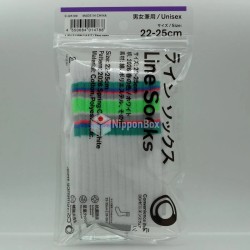 Family Mart Line Socks (small) - Spring Color 2026 White - 1
