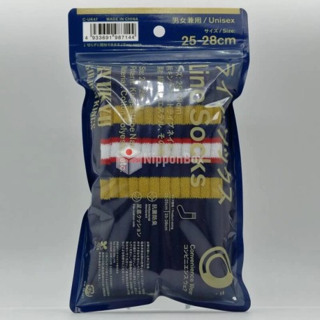 Family Mart Line Socks - RYUKYU Golden Kings Navy - 1