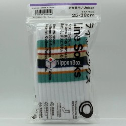 Family Mart Line Socks - Summer Color 2026 White