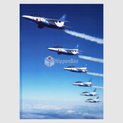 Clear File Folder - Blue Impulse