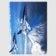 Clear File Folder - Blue Impulse over Fuji