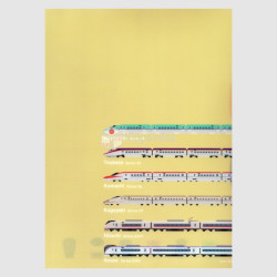 Clear File Folder - TRAINS # FRONT