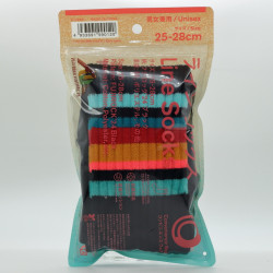 Family Mart Line Socks - Fuji Rock'24 Black