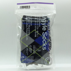 Family Mart Argyle Socks (small) - Black