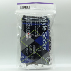 Family Mart Argyle Socks (small) - Black