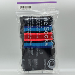 Family Mart Line Socks - Summer Color Black
