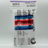 Family Mart Line Socks - Summer Color White