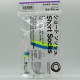 Family Mart Short Socks (small) - Blue & Neon Yellow - 1