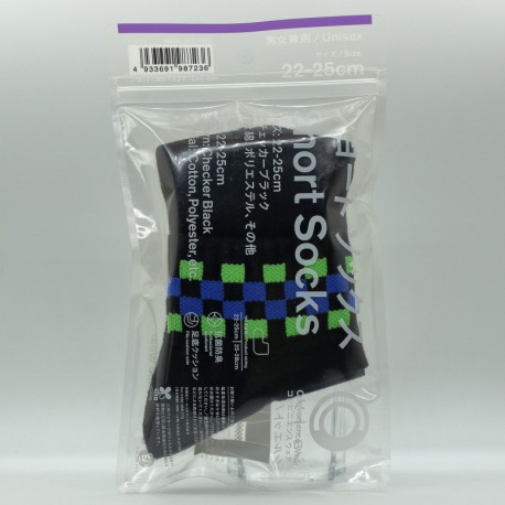 Family Mart Short Socks (small) - Black - 1