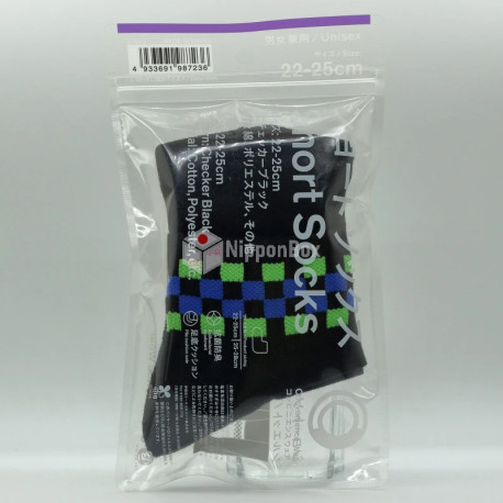 Family Mart Short Socks (small) - Black - 1