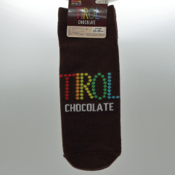 TIROL Chocolate Short Socks