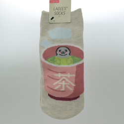 Azarashi Green Tea Short Socks - 1