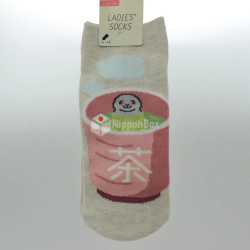 Azarashi Green Tea Short Socks - 1